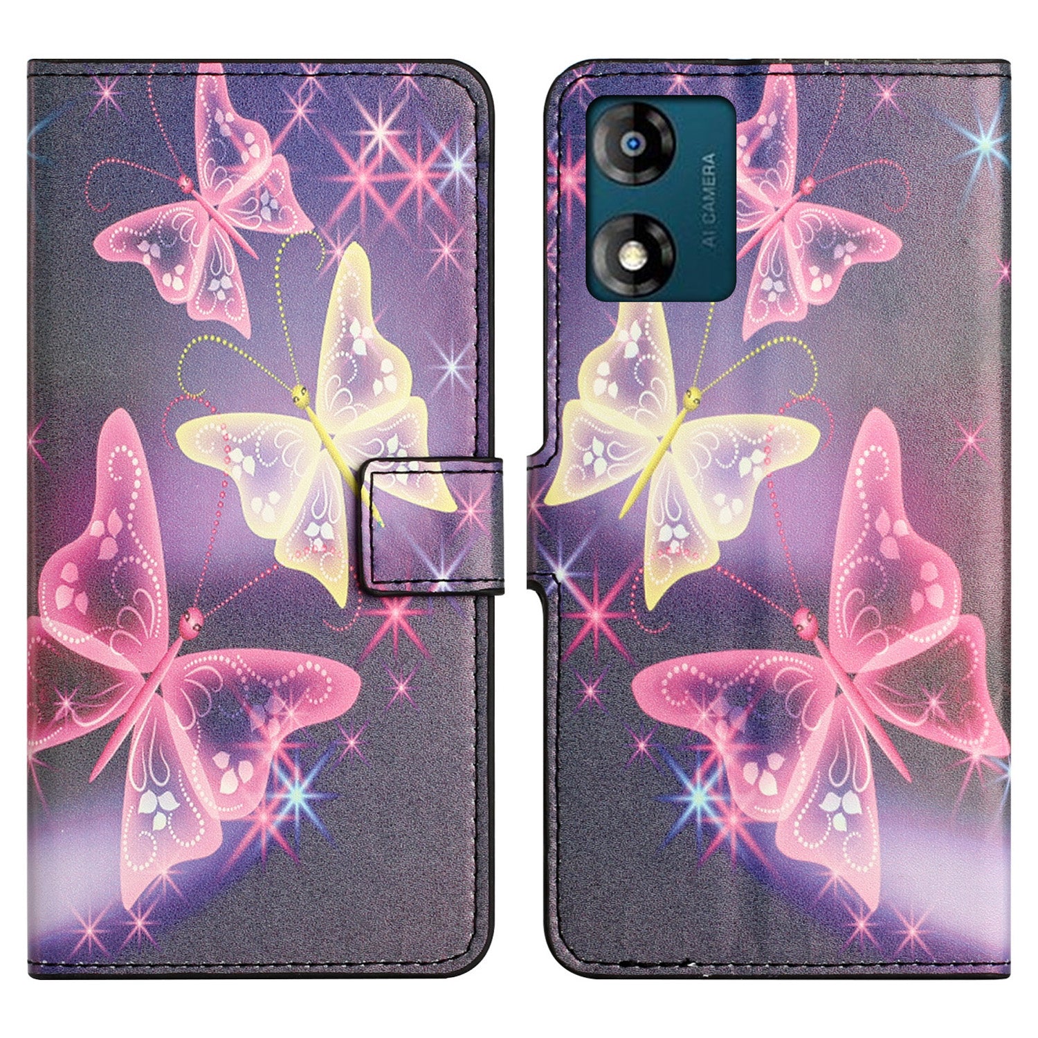 Leather Stand Phone Case For Motorola Moto E13 4G Pattern Printing Magnetic Wallet Cover Leather Stand Phone Case For Motorola Moto E13 4G Pattern Printing Magnetic Wallet Cover
